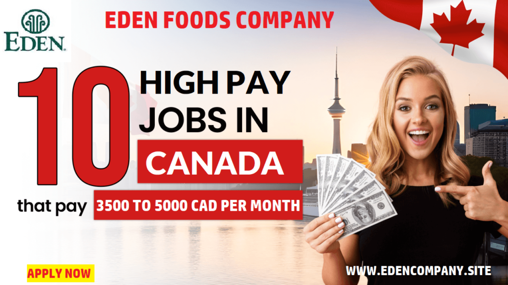 eden food company canada jobs